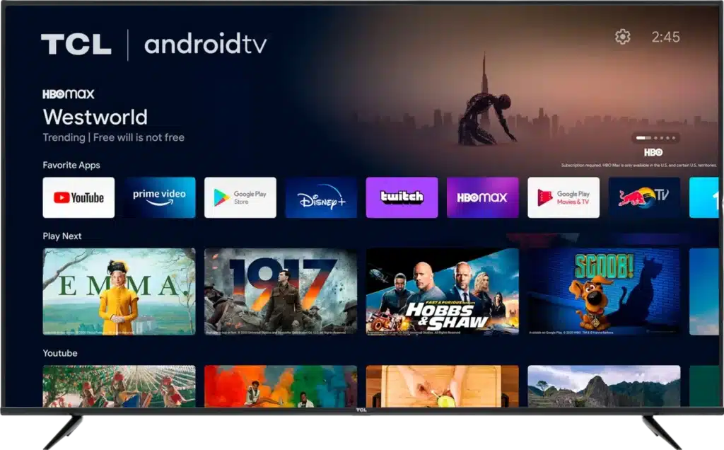 IPTV weergave op smart tv met MiraTV voor gebruikers in Nederland